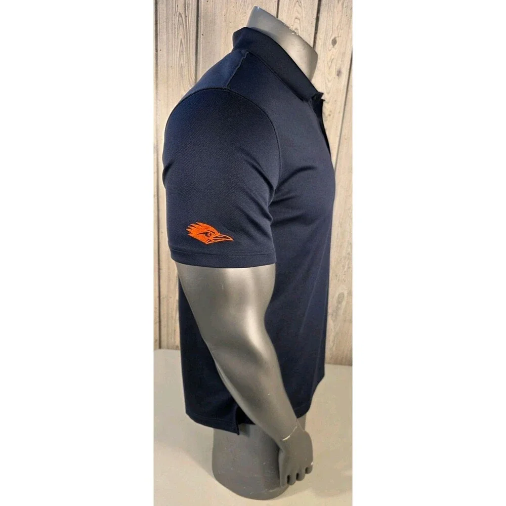 UTSA Roadrunners Student Success Men's Navy Blue Polo Shirt Large